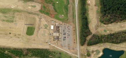 Aerial shot of Redstone Links